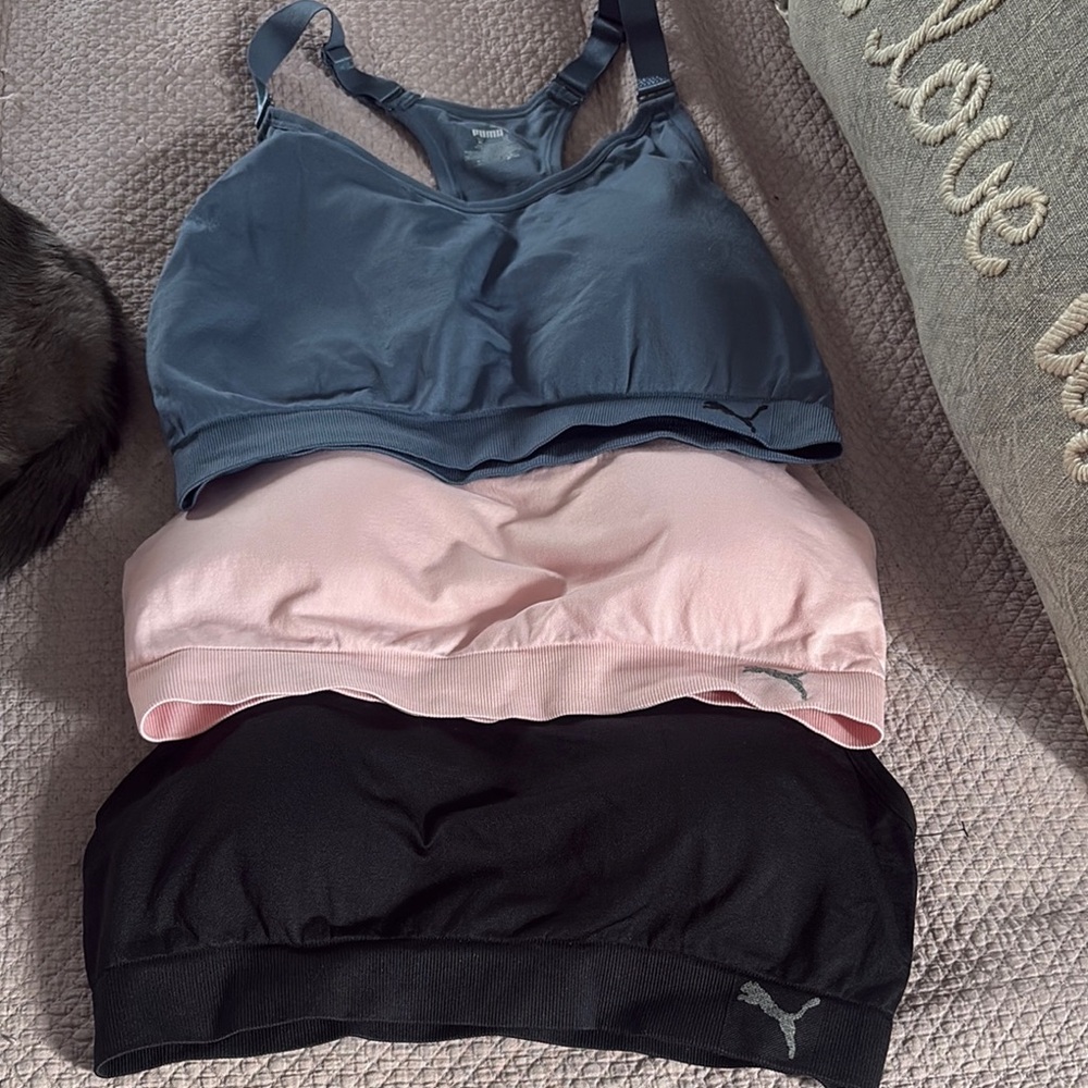 PUMA Women's Intimates Set - Blue, Pink, Black